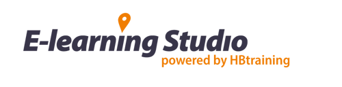 logo e-learning studio powered by hbtraining kleur-01